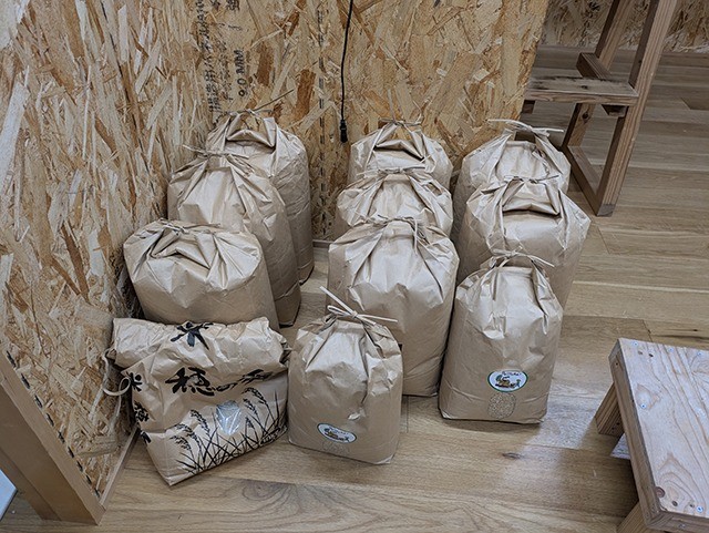 お米の寄付をいただきました。